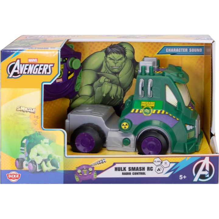 Dickie Toys RC Smash Up Hulk 1:24 (203224000) in the group TOYS, KIDS & BABY PRODUCTS / Radio controlled / RC cars at TP E-commerce Nordic AB (D43149)
