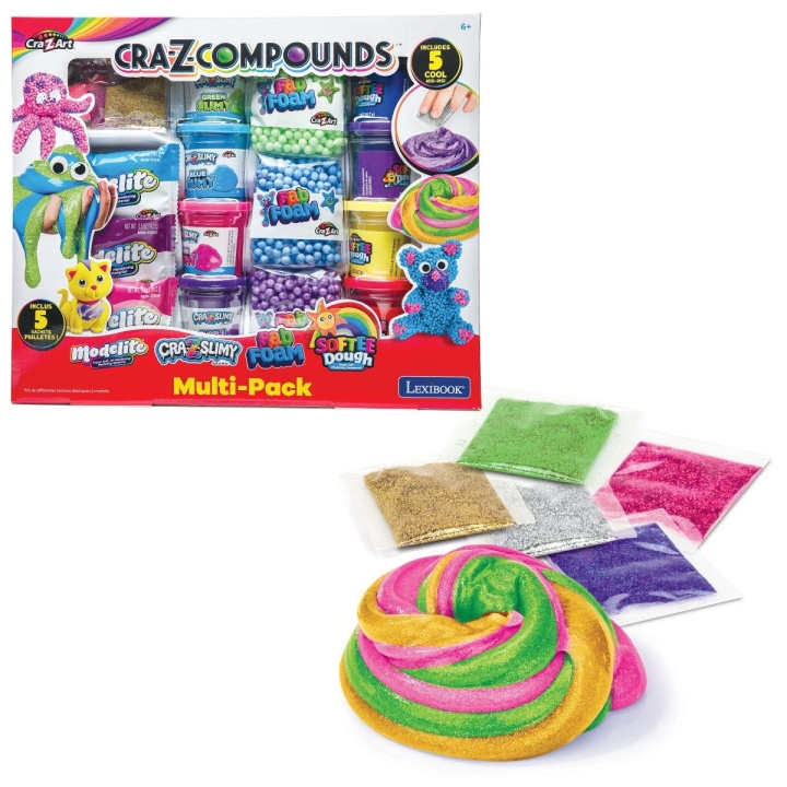 Cra-Z-Art Compounds Medium Pack (CRMIXD2) in the group TOYS, KIDS & BABY PRODUCTS / Toys / Crafts at TP E-commerce Nordic AB (D43190)