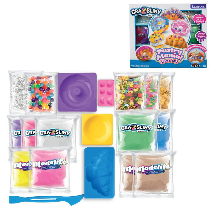 CraZart Cra-Z-Art - Cra-Z-Slimy Pastry Mania (CRSLIM33) in the group TOYS, KIDS & BABY PRODUCTS / Toys / Crafts at TP E-commerce Nordic AB (D43191)