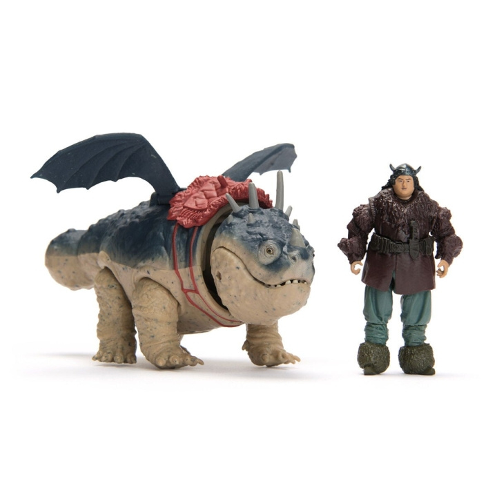 Dragons Movie - Viking and Deluxe Dragon - Gronckle + Fishlegs in the group TOYS, KIDS & BABY PRODUCTS / Toys / Figures, Miniatures & accessories at TP E-commerce Nordic AB (D43237)