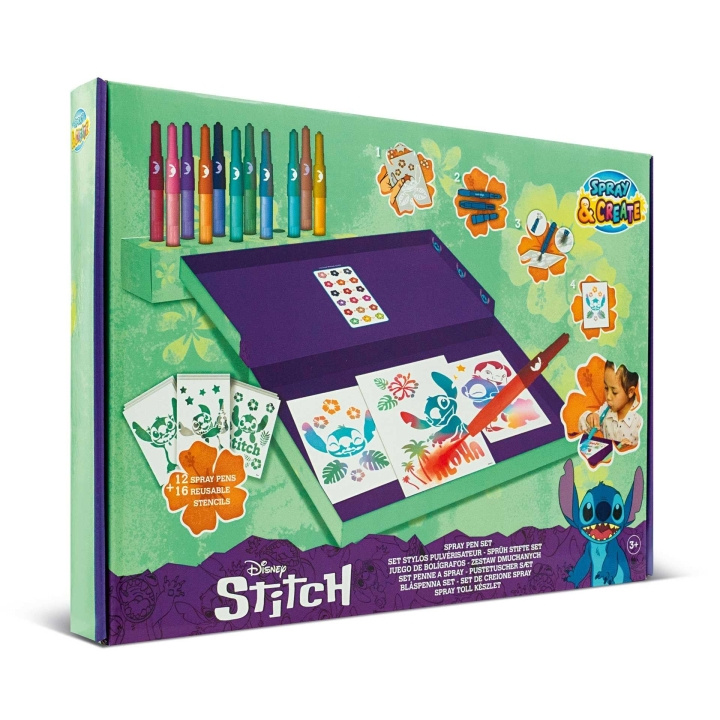 Disney Stitch Stitch - Desktop Spray Pen Set (ST23368V) in the group TOYS, KIDS & BABY PRODUCTS / Toys / Crafts at TP E-commerce Nordic AB (D43243)