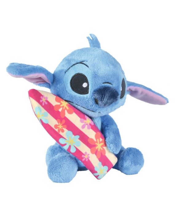 Disney Stitch with Surfboard (25cm) in the group TOYS, KIDS & BABY PRODUCTS / Baby toys / stuffed animals at TP E-commerce Nordic AB (D43290)
