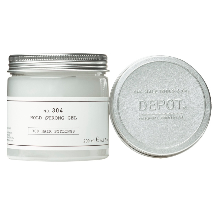 Depot The Male Tools & Co. Depot - No. 304 Hold Strong Gel 200 ml in the group BEAUTY & HEALTH / Hair & Styling / Hair styling / Hair wax at TP E-commerce Nordic AB (D43417)