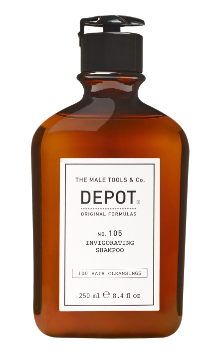 Depot The Male Tools & Co. Depot - No. 105 Invigorating Shampoo - 250 ml in the group BEAUTY & HEALTH / Hair & Styling / Hair care / Schampoo at TP E-commerce Nordic AB (D43418)