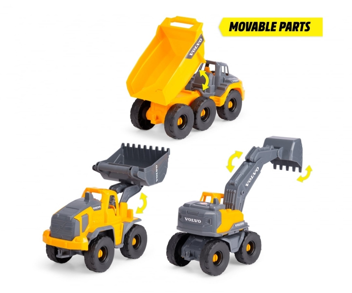 Dickie Toys Volvo On Site Work Force (203725007) in the group TOYS, KIDS & BABY PRODUCTS / Toys / Toy cars at TP E-commerce Nordic AB (D43458)