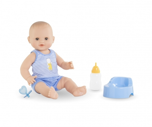 Corolle Drink-and-Wet Boy Doll - Paul - 36 cm (9000130410) in the group TOYS, KIDS & BABY PRODUCTS / Toys / Docks & Accessories at TP E-commerce Nordic AB (D43463)