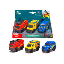 Dickie Toys Micro Rescue Force (203712029) in the group TOYS, KIDS & BABY PRODUCTS / Toys / Toy cars at TP E-commerce Nordic AB (D43467)