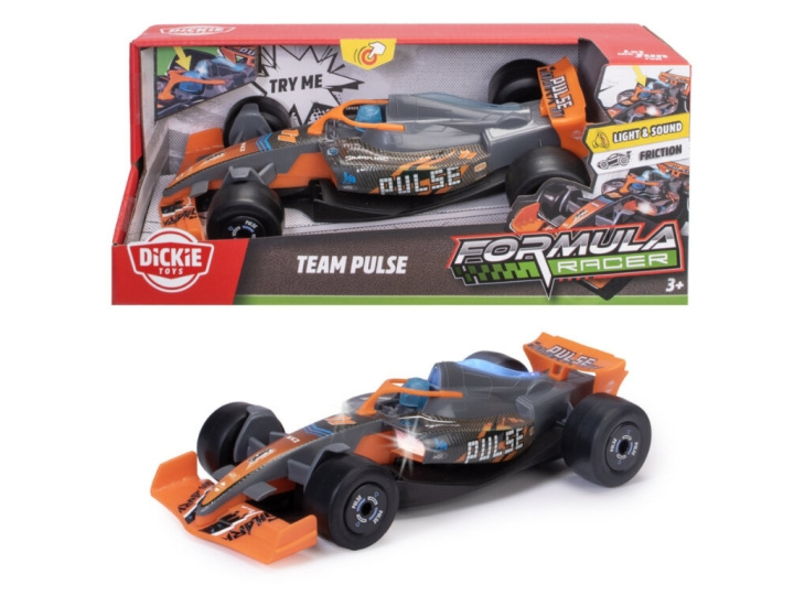 Dickie Toys Formula Racer Team PULSE (203764036) in the group TOYS, KIDS & BABY PRODUCTS / Toys / Toy cars at TP E-commerce Nordic AB (D43469)