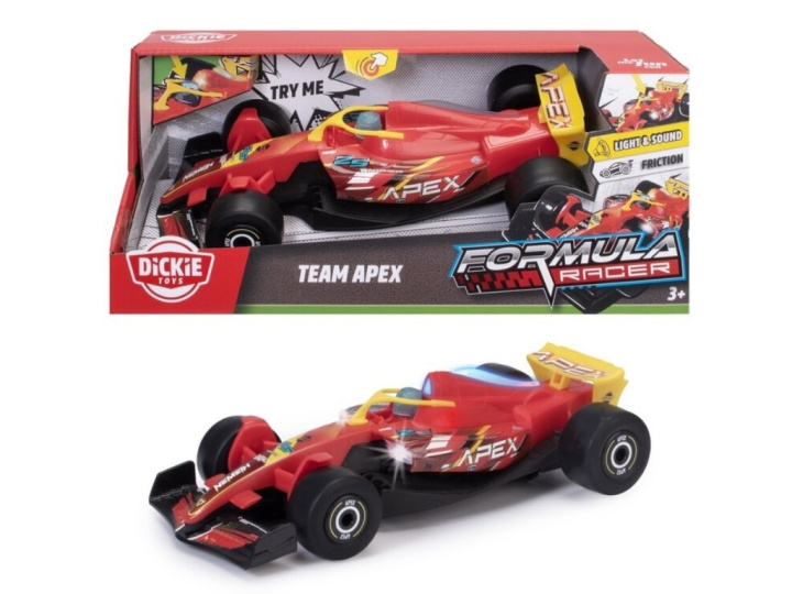 Dickie Toys Formula Racer Team APEX (203764038) in the group TOYS, KIDS & BABY PRODUCTS / Toys / Toy cars at TP E-commerce Nordic AB (D43471)