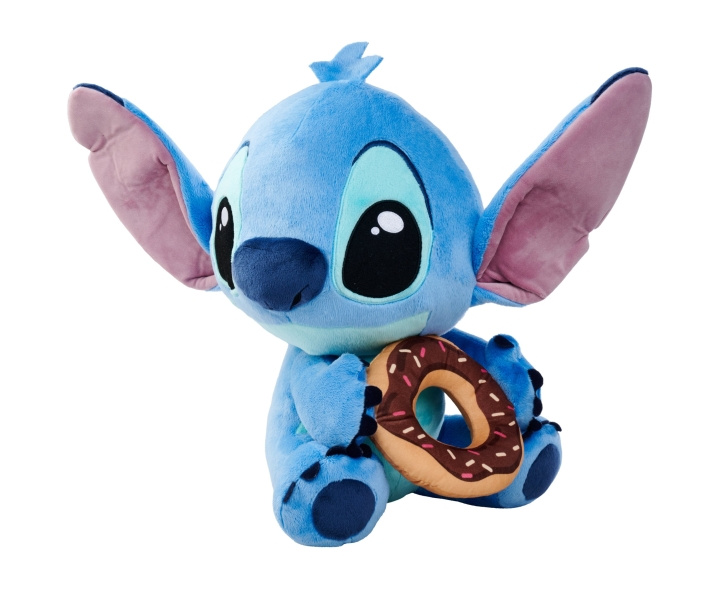 Disney Stitch with doughnut (35cm) in the group TOYS, KIDS & BABY PRODUCTS / Baby toys / stuffed animals at TP E-commerce Nordic AB (D43506)