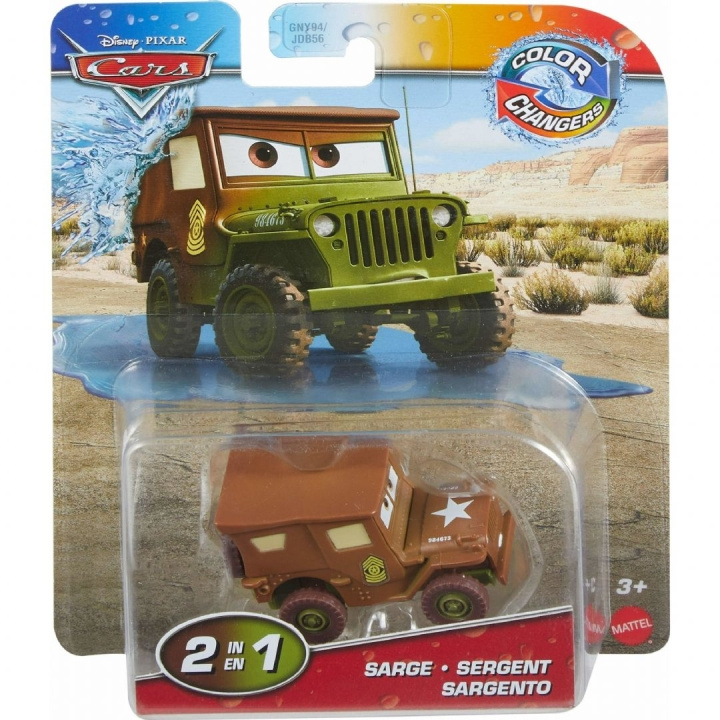 Cars Sarge (JHG34) in the group TOYS, KIDS & BABY PRODUCTS / Toys / Toy cars at TP E-commerce Nordic AB (D43508)