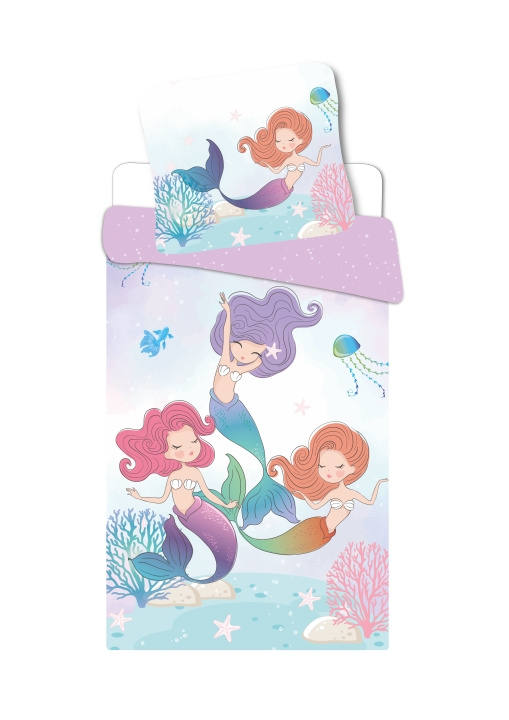 BrandMac Bed Linen - Adult Size 140 x 200 cm - Mermaid (1029335) in the group HOME, HOUSEHOLD & GARDEN / Interior / Bedding at TP E-commerce Nordic AB (D43527)