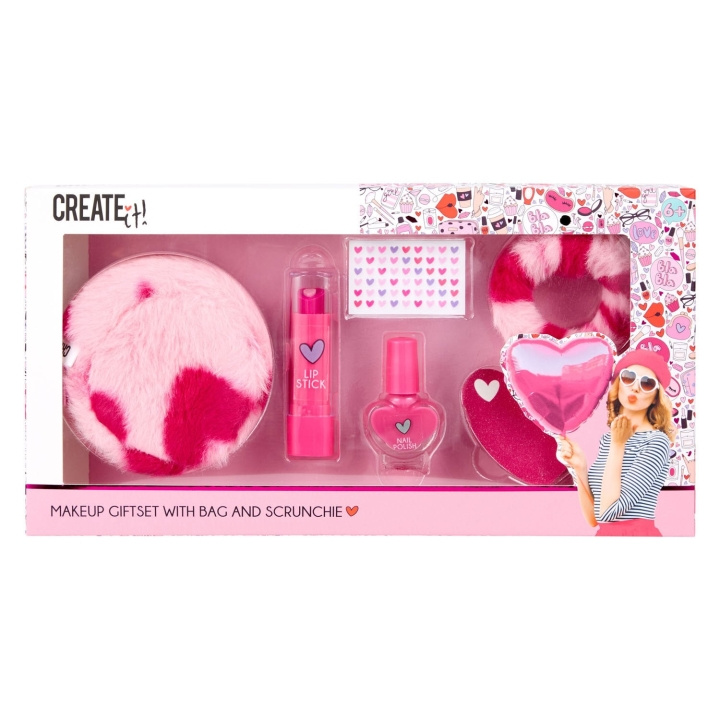 CREATE it! Love Makeup Set Hearts (84592) in the group TOYS, KIDS & BABY PRODUCTS / Toys / Little home & Role play at TP E-commerce Nordic AB (D43538)