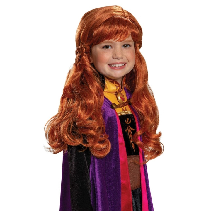Disney Anna Wig (22815-15L-6) in the group TOYS, KIDS & BABY PRODUCTS / Toys / Masquerade costumes at TP E-commerce Nordic AB (D43547)