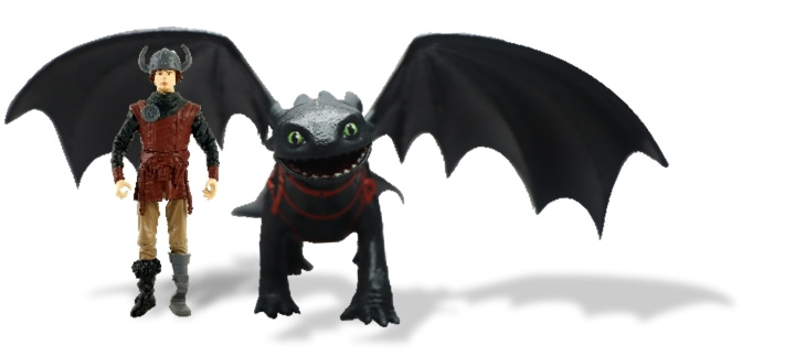 Dragons Viking & Dragon-Toothless & Hiccup (6075557) in the group TOYS, KIDS & BABY PRODUCTS / Toys / Figures, Miniatures & accessories at TP E-commerce Nordic AB (D43573)