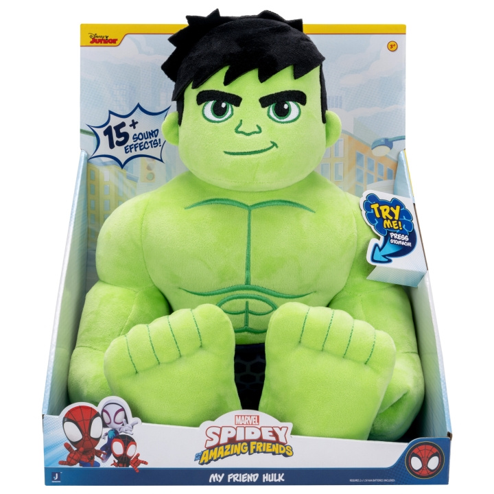 Disney Spidey - My Friend Hulk Feature Plush (SNF0325) in the group TOYS, KIDS & BABY PRODUCTS / Baby toys / stuffed animals at TP E-commerce Nordic AB (D43592)