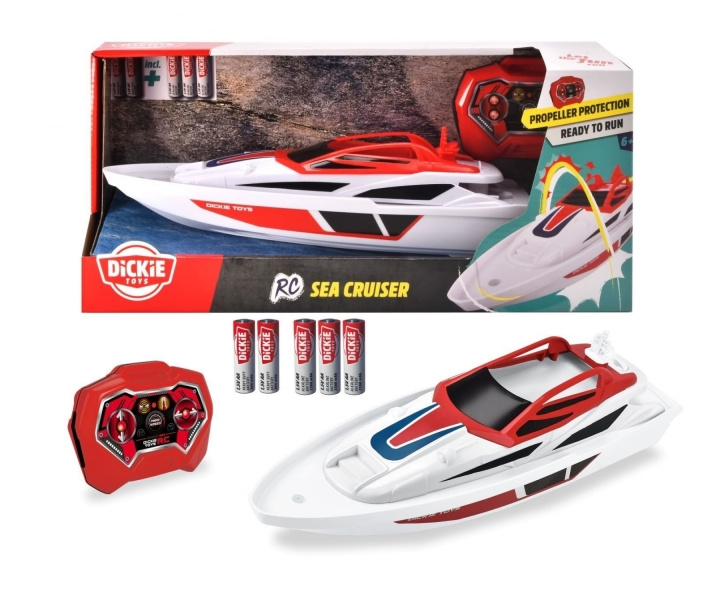 Dickie Toys RC Boat Sea Cruiser - 34 cm (201106003) in the group TOYS, KIDS & BABY PRODUCTS / Radio controlled / RC boats at TP E-commerce Nordic AB (D43616)