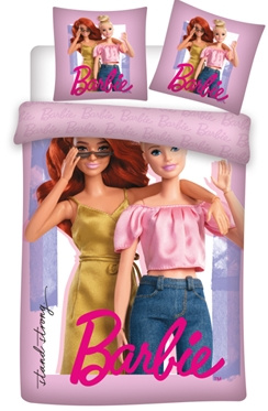 BrandMac Bed Linen - Adult size 140 x 200 cm - Barbie (1000399) in the group HOME, HOUSEHOLD & GARDEN / Interior / Bedding at TP E-commerce Nordic AB (D43620)
