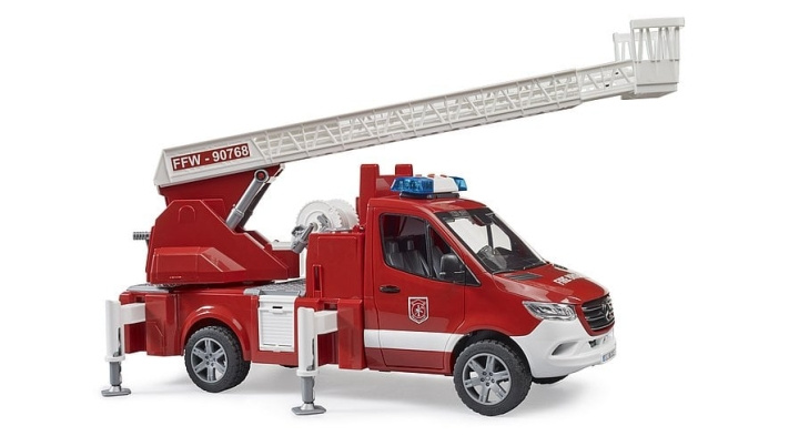 Bruder MB Sprinter Fire Engine w/Ladder, Waterpump, Lights & Sound (02673) in the group TOYS, KIDS & BABY PRODUCTS / Toys / Toy cars at TP E-commerce Nordic AB (D43636)