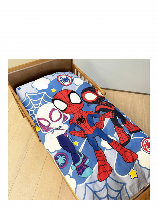 BrandMac Bed Linen - Adult Size 140 x 200 cm - Spidey (1001016) in the group HOME, HOUSEHOLD & GARDEN / Interior / Bedding at TP E-commerce Nordic AB (D43638)