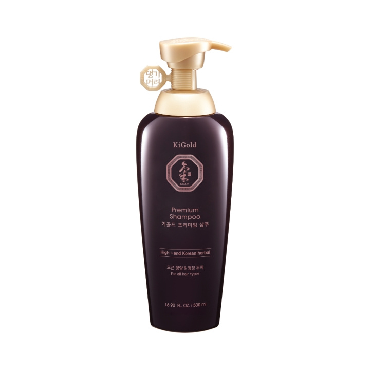 Daeng Gi Meo Ri Ki Gold Premium Shampoo - Subtle, Earthy Hue - 500 ml in the group BEAUTY & HEALTH / Hair & Styling / Hair care / Schampoo at TP E-commerce Nordic AB (D43645)
