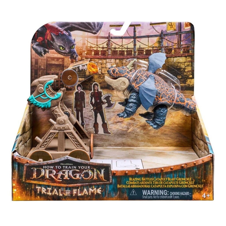 Dragons Blazing Battle - Gronckle vs Catapult in the group TOYS, KIDS & BABY PRODUCTS / Toys / Figures, Miniatures & accessories at TP E-commerce Nordic AB (D43678)