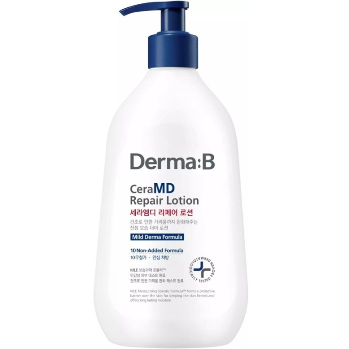 Derma:B CeraMD Repair Lotion 400ml in the group BEAUTY & HEALTH / Skin care / Body health / Body lotion at TP E-commerce Nordic AB (D43710)