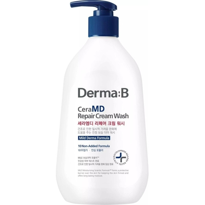 Derma:B CeraMD Cream Wash 400ml in the group BEAUTY & HEALTH / Skin care / Body health / Body lotion at TP E-commerce Nordic AB (D43711)