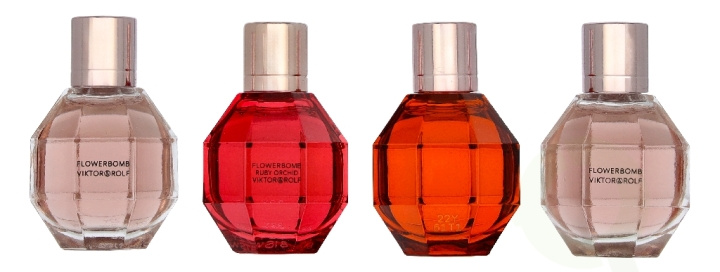 Viktor & Rolf Miniature Set 28 ml 2x Flowerbomb Edp Spray 7ml/Ruby Orchid Edp Spray 7ml/Tiger Lily Edp Spray 7ml in the group BEAUTY & HEALTH / Fragrance & Perfume / Perfumes / Perfume sets at TP E-commerce Nordic AB (D43775)