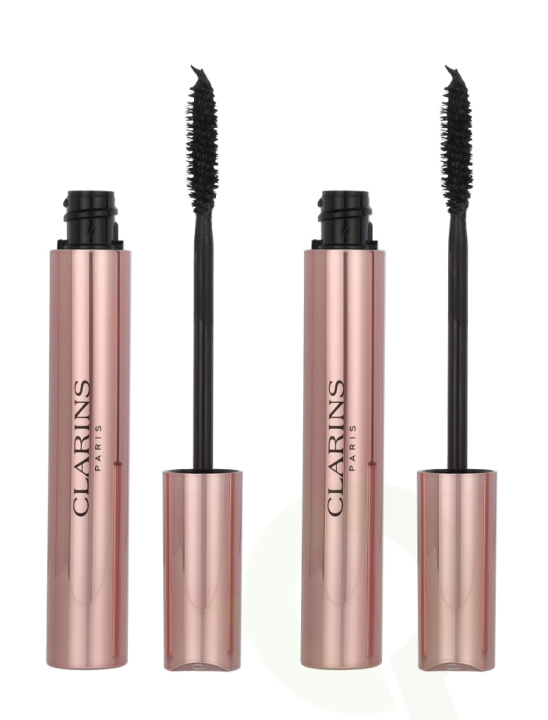Clarins Luxurious Lashes Duo Mascara Set 16 ml 2x8ml - Wonder Perfect 4D in the group BEAUTY & HEALTH / Makeup / Eyes & Eyebrows / Mascara at TP E-commerce Nordic AB (D43809)