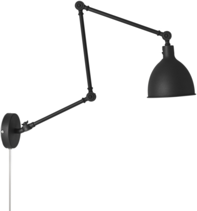 By Rydéns Vägglampa Bazar svart 2827660-4000 By Rydéns in the group HOME ELECTRONICS / Lighting / Wall lights at TP E-commerce Nordic AB (D43836)