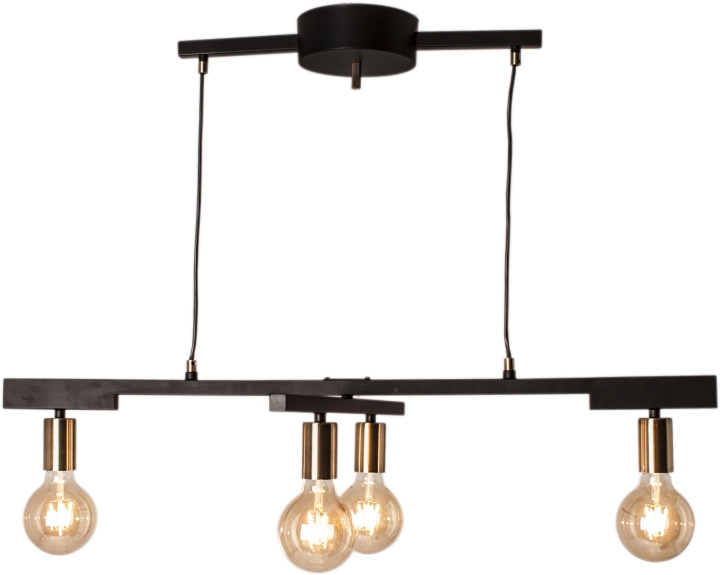 By Rydéns Taklampa Zeona svart 4201030-4002 By Rydéns in the group HOME ELECTRONICS / Lighting / Ceiling lights at TP E-commerce Nordic AB (D43848)
