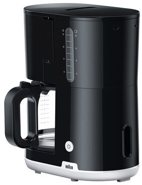 Braun Kaffebryggare KF1100BK svart Braun in the group HOME, HOUSEHOLD & GARDEN / Household appliances / Coffee makers and accessories / Drip coffee makers at TP E-commerce Nordic AB (D43851)