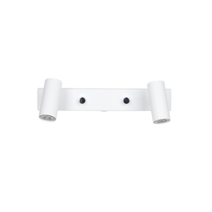 Belid Vägglampa Cato mattvit dubbel Belid in the group HOME ELECTRONICS / Lighting / Wall lights at TP E-commerce Nordic AB (D43854)
