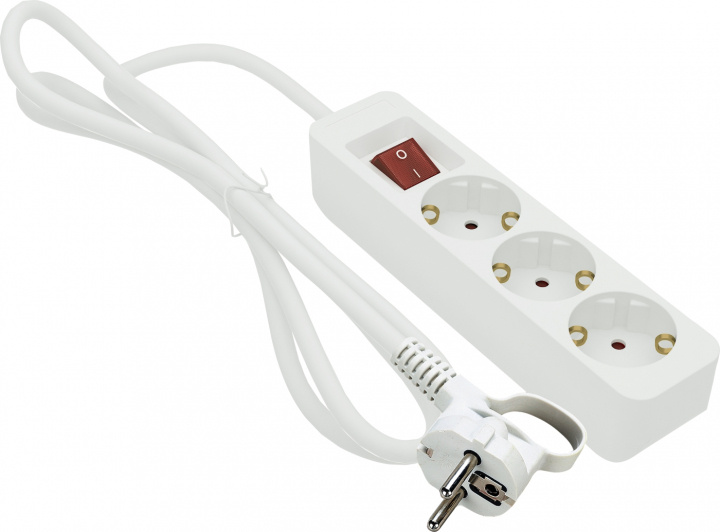 Gelia GRENUTTAG 3-V JORD 1M VIT MEDB Gelia in the group HOME, HOUSEHOLD & GARDEN / Electricity & Lighting / Power strips at TP E-commerce Nordic AB (D43963)