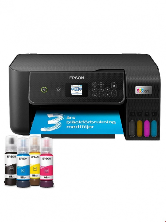 Epson Bläckstråleskrivare EcoTank ET-2871 Epson in the group COMPUTERS & PERIPHERALS / Printers & Accessories / Printers / 3D printers & Accessories / Skrivare at TP E-commerce Nordic AB (D43986)