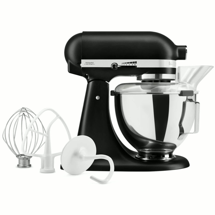 KitchenAid Köksmaskin 4.3L Black matt 5KSM95PSEBM in the group HOME, HOUSEHOLD & GARDEN / Household appliances / Food processor & Kitchen appliances at TP E-commerce Nordic AB (D44008)