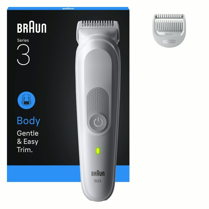 Braun Body Groomer BD3500 +2 Stylingverktyg in the group BEAUTY & HEALTH / Hair & Styling / Shaving & Trimming / Hair trimmers at TP E-commerce Nordic AB (D44027)