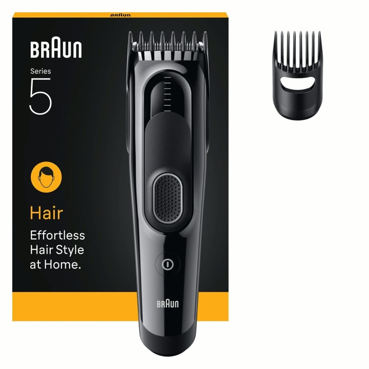 Braun Hårklippare HC5510 +2 Stylingverktyg in the group BEAUTY & HEALTH / Hair & Styling / Shaving & Trimming / Hair trimmers at TP E-commerce Nordic AB (D44029)