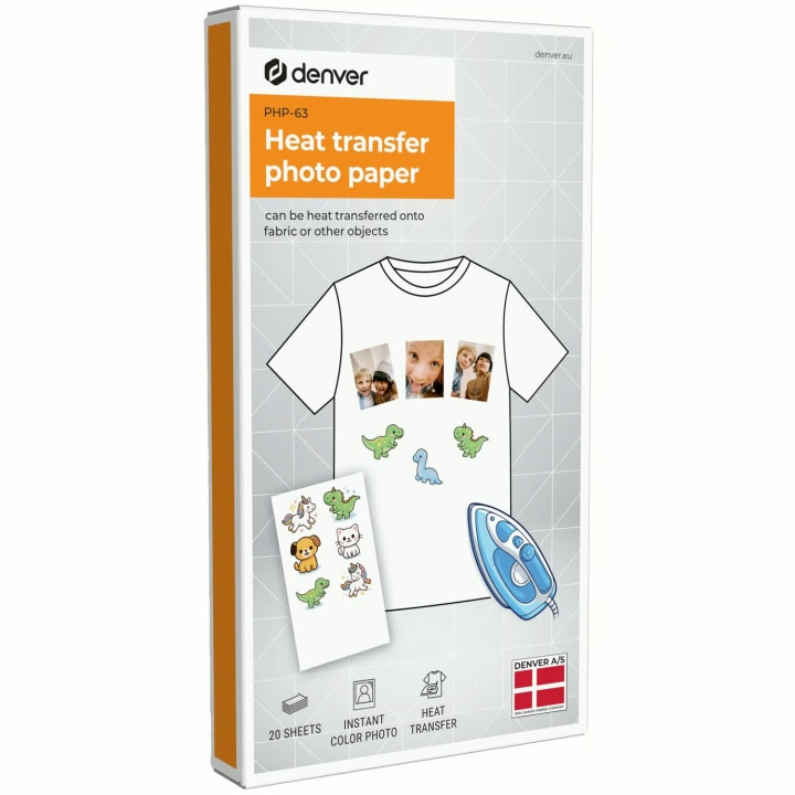 Denver Papper för värmeöverföring för Denver MCP-6010 in the group COMPUTERS & PERIPHERALS / Printers & Accessories / Printers / 3D printers & Accessories / Skrivare at TP E-commerce Nordic AB (D44049)
