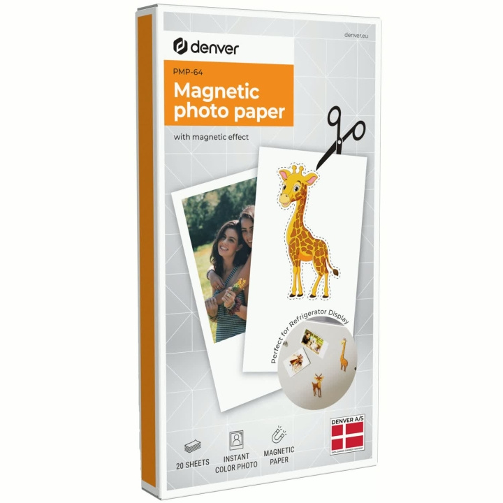 Denver Papper med magnet-funktion för Denver MCP-6010 in the group COMPUTERS & PERIPHERALS / Printers & Accessories / Printers / 3D printers & Accessories / Skrivare at TP E-commerce Nordic AB (D44050)