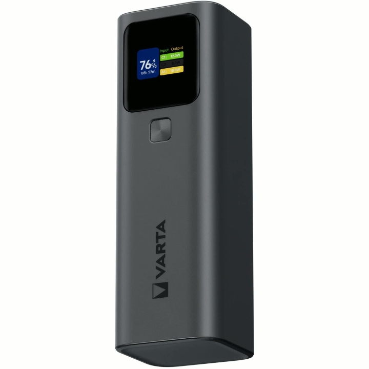 Varta PowerBank 27.000 mAh 140W PD Svart in the group SMARTPHONE & TABLETS / Chargers & Cables / Powerbanks at TP E-commerce Nordic AB (D44052)
