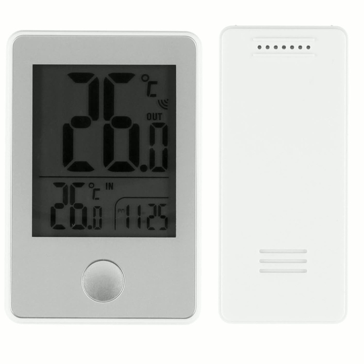 Tarmo Trådlös termometer, digital inne/ute in the group HOME, HOUSEHOLD & GARDEN / Fans & Climate products / Thermometers & Weather stations at TP E-commerce Nordic AB (D44060)