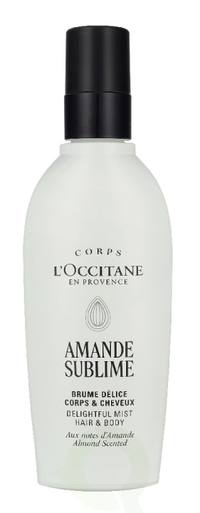 L\'Occitane Amande Sublime Delightful Mist Hair & Body 100 ml in the group BEAUTY & HEALTH / Skin care / Body health / Mody mist at TP E-commerce Nordic AB (D44108)