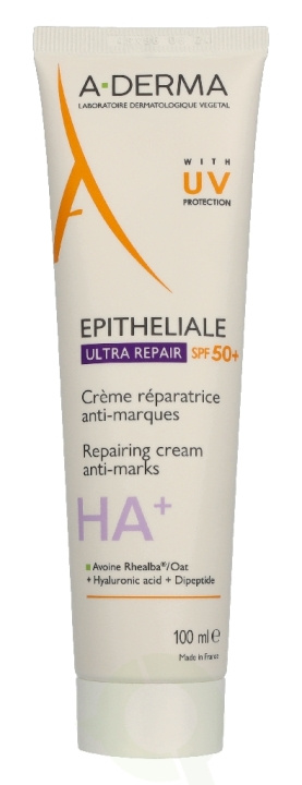 A-Derma Epitheliale Ultra Repair Anti-Marks Repair Cream SPF50+ 100 ml in the group BEAUTY & HEALTH / Skin care / Tanning / Sunscreen at TP E-commerce Nordic AB (D44117)