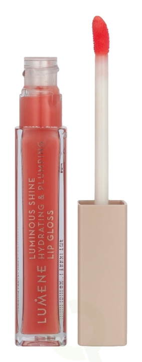 Lumene Luminous Shine Hydrating & Plumping Lip Gloss 5 ml #4 Peach Pink in the group BEAUTY & HEALTH / Makeup / Lips / Lipp gloss at TP E-commerce Nordic AB (D44225)