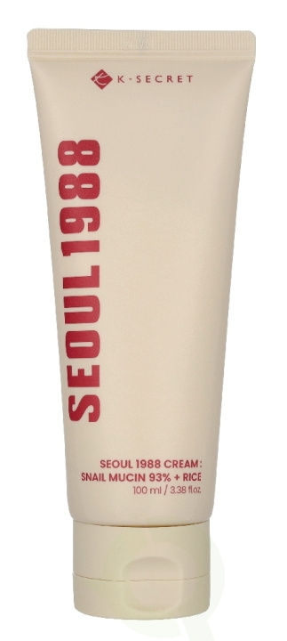 K-SECRET Seoul 1988 Cream Snail Mucin 93% + Rice 100 ml in the group BEAUTY & HEALTH / Skin care / Face / Day cream at TP E-commerce Nordic AB (D44233)