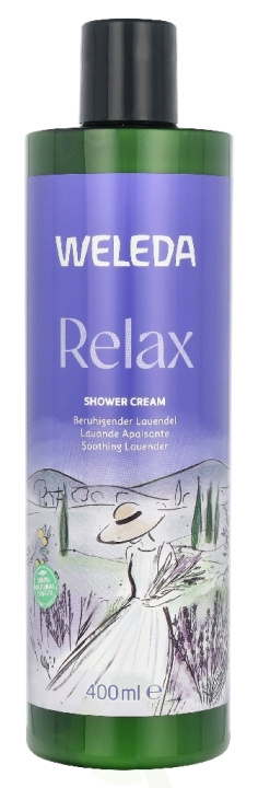 Weleda Relax soothing Lavender Shower Cream 400 ml in the group BEAUTY & HEALTH / Skin care / Body health / Bath & Shower gels at TP E-commerce Nordic AB (D44248)