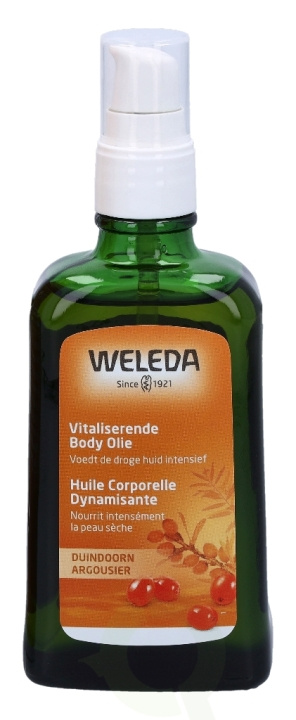 Weleda Sea Buckthorn Body Oil 100 ml Replenishes and Revitalizes in the group BEAUTY & HEALTH / Skin care / Body health / Body oil at TP E-commerce Nordic AB (D44249)