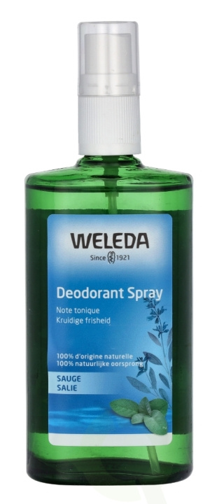 Weleda Sage Deodorant Natural Spray 100 ml in the group BEAUTY & HEALTH / Fragrance & Perfume / Deodorants at TP E-commerce Nordic AB (D44253)